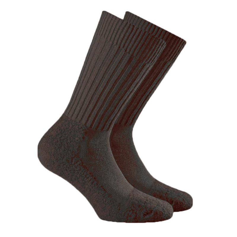 Outdoorsocke mit verst�rkter Wollfrottee-Sohle